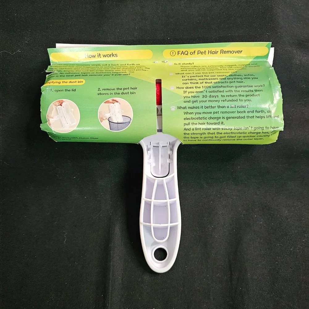 Pet Hair Remover - Lint Roller for Pet Hair - Cat and Dog Hair Remover for Couch